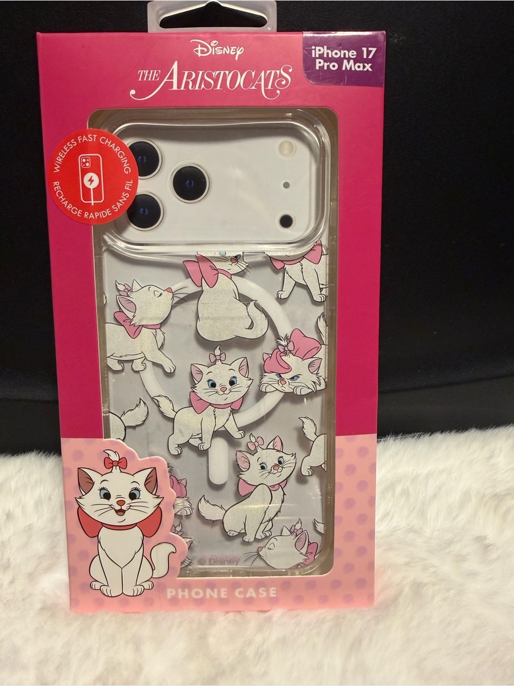 Disney The Aristocats Pink Cat iPhone 17 Pro Max Case